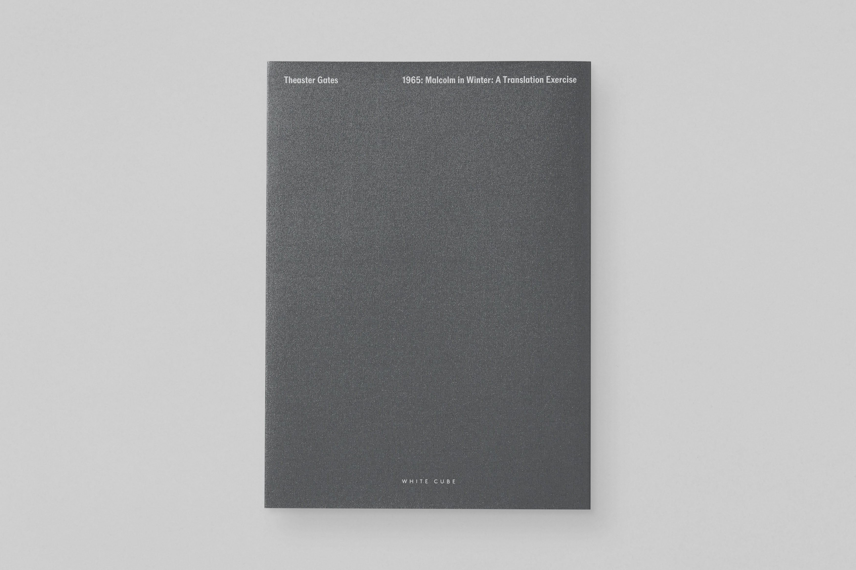 Theaster Gates ‘1965: Malcolm in Winter: A Translation Exercise’